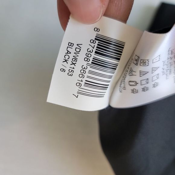 BCBGeneration Black Lace Dress Size 6 NWT - Picture 12 of 14